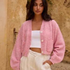 Bayview Cardigan Pink
